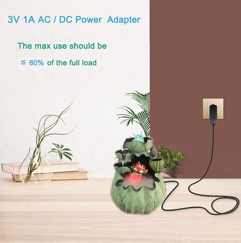 3V 1Amp 3W محول التيار الكهربائي AC 100V-240V إلى DC 3Volt 1Amp 0.7A 0.5A شاحن حائط مع 8 نصائح لأضواء LED منضدية نافورة صغيرة مروحة مكبر صوت in Kuwait