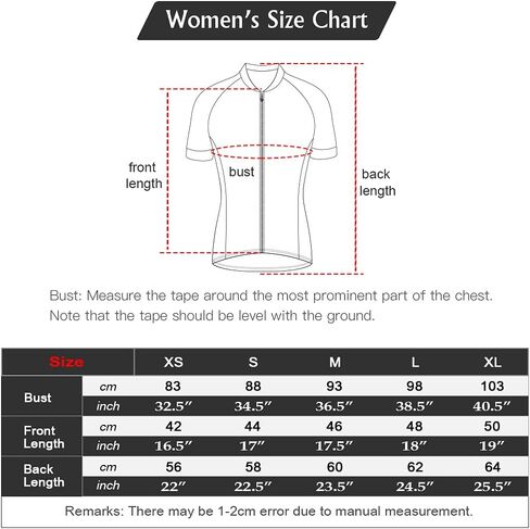 CATENA Women's Cycling Jersey Short Sleeve Breathable Bike Shirt Bicycle Clothing Quick Dry Black Butterfly in Saudi Arabia
