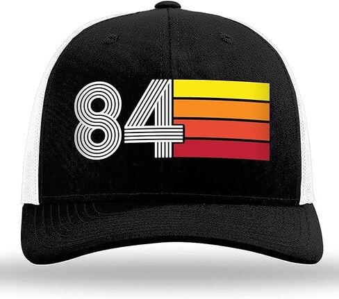 NewEleven 40th Birthday Gifts for Men Women - 1984 40 Year Old Gifts for Men, Women, Dad, Mom, Husband, Wife - Retro Trucker Hat in Saudi Arabia