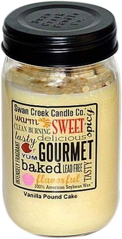 Swan Creek Candle Vanilla Pound Cake 24 Oz Candle in Saudi Arabia