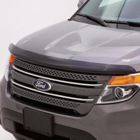 Auto Ventshade [AVS] Bugflector II / Hood Shield | 2007 - 2012 Hyundai Santa Fe, High Profile - Smoke, 1 pc. | 24157 in Saudi Arabia