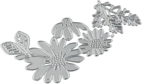 Clear Stamps and Dies for Card Making Tools,Flower Shape DIY Scrapbooking Arts Crafts Stamping Making Arts Tools,Photo Album Card Ornament in Saudi Arabia