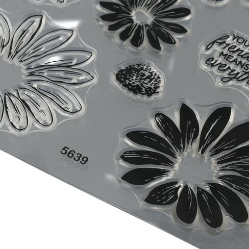 Clear Stamps and Dies for Card Making Tools,Flower Shape DIY Scrapbooking Arts Crafts Stamping Making Arts Tools,Photo Album Card Ornament in Saudi Arabia