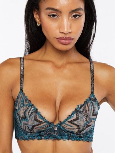 حمالة صدر نسائية من Savage X Fenty مطرزة على شكل نجمة غير مبطنة in Kuwait