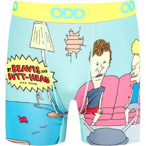 Odd Sox, Beavis and Butthead Men's Boxer Brief Underwear, Fun Prints