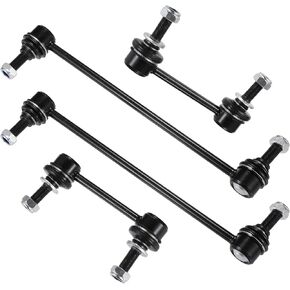 uxcell 4pcs Front Rear Sway Bar Links Stabilizer End Link Suspension Kit for Ford Edge Fusion 2013-2018 for Lincoln MKX MKZ 2016-2018 No.K750740/K750744