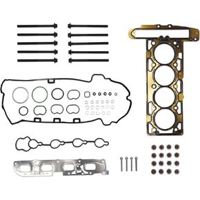 Head Gasket Set Cylinder Head Bolts Engine Replacement Kit Fits for Equinox Malibu Lacrosse Verano Terrain 2010 2011 2012 2013 2.4L 2384cc 145cid L4 DOHC HS26517PT
