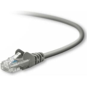 Belkin CAT5E Gray Patch Cord Snagless - 12ft