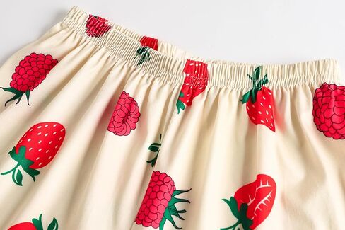 Vopmocld Girls Pajama Sets 3pcs Button Down Short Sleeve Long Pants With Shorts Sleepwear Cute Patterns Nighty For Teens in Saudi Arabia