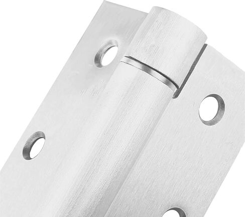 3.5" Self-Closing Stainless Steel Hinges,3-1/2 inch x 3 1/2 Inch Heavy Duty Spring Loaded Automatic Adjustable to Close Door Hinge with Square Corner (Matte Black-2PACK) in Kuwait