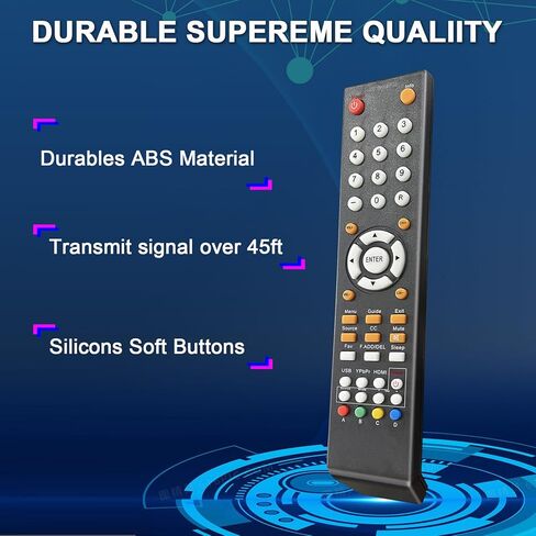 8142026670003C Universal Remote Control Replacement Compatible with All Sceptre TV Remote in Kuwait