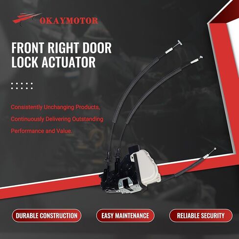 مشغل قفل الباب الأمامي الأيمن لـ 2013-2019 Hyundai Santa Fe 2.0L 2.4L 813202W010 81320-2W010 in Saudi Arabia