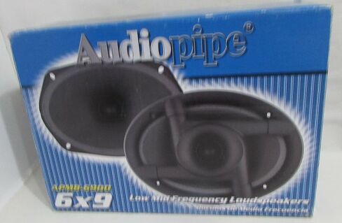 Audiopipe APMB6900 6x9 مكبرات صوت منخفضة التردد 250 وات 125 وات Rms 8 أوم in Saudi Arabia