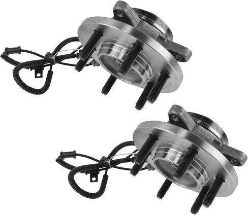 TRQ Front Wheel Hub Bearings Assembly Set Compatible with 2011-2014 Ford Expedition 2010-2014 F-150 Lincoln Navigator in Saudi Arabia