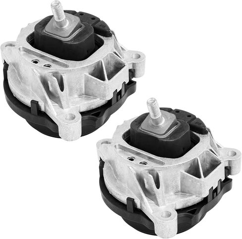 2pcs Engine Mount Compatible with 2013-2017 X3 2.0L Automatic 2015-2018 X4 2.0L Automatic EM-9983 Front Left EM-9972 Front Right in Saudi Arabia
