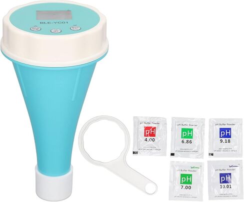 BLE YC01 Pool Monitor PH TDS EC ORP CL e Temperature 6 in 1 Detector Water Quality Tester in Saudi Arabia