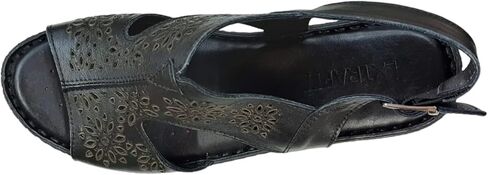 Alice Women's Comfortable, Leather Sling Back Sandal with Extra Cushioned Soft Footbed in Saudi Arabia