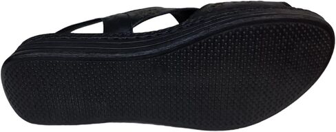 Alice Women's Comfortable, Leather Sling Back Sandal with Extra Cushioned Soft Footbed in Saudi Arabia