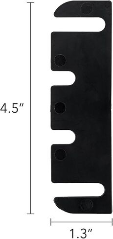 KS Hardware Door Hinge Shims (0.030 Inch Thickness, 4 Inch Hinge Shims) - 10 pack in Saudi Arabia