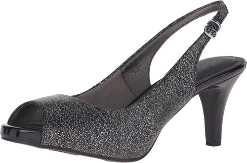 LifeStride Women's Teller Dress Sandal, Black, 7 N US in Saudi Arabia