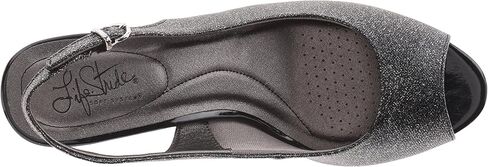LifeStride Women's Teller Dress Sandal, Black, 7 N US in Saudi Arabia