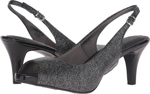LifeStride Women's Teller Dress Sandal, Black, 7 N US in Saudi Arabia