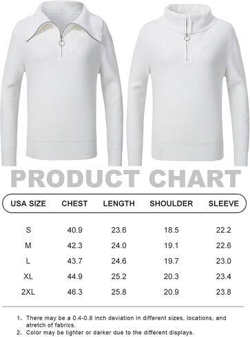 سترات نسائية نصف سحاب بياقة على شكل حرف V، بلوفر علوي مضلع محبوك مترهل in Kuwait
