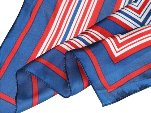 uxcell Women Square Scarf Scarves Leopard Printed Striped Polka Dots Pattern Kerchief Neckerchief in Saudi Arabia
