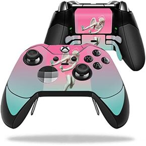 MightySkins Skin Compatible with Microsoft Xbox One Elite Controller - Money and Pistachio | Protective, Durable, and Unique Vinyl wrap Cover | Easy to Apply, Remove | Made in The USA