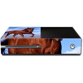 MightySkins Skin Compatible with Microsoft Xbox One - Horse | Protective, Durable, and Unique Vinyl Decal wrap Cover | Easy to Apply, Remove, and Change Styles | Made in The USA