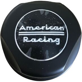 American Racing 1307100SB CMC9007 1307100S SF104-25 Satin Black Center Cap