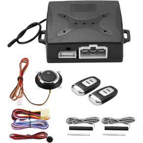 Start Stop System,Car Alarm Security System,Universal Car Alarm System Engine Ignition Keyless Entry Push Button Remote Starter Keyless Entry System Standard Transmission Remote Starter