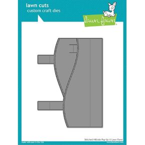 Lawn Fawn Dies - Stitched Hillside Pop-up (LF1270)