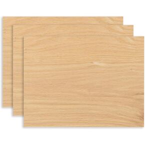 Edge-glued Board by Walnut Hollow, Oak, 9" x 12" x 3/4", (Pack of 1), Heavy-Duty, Project Ready, for Your Small Business, Home DIY, Décor, or Craft Projects