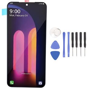 Screen Replacement for LG V60 ThinQ LM V600TM, 6.8in Touch Screen Digitizer Assembly with Disassembly Tool, QC Testing Before Shipment