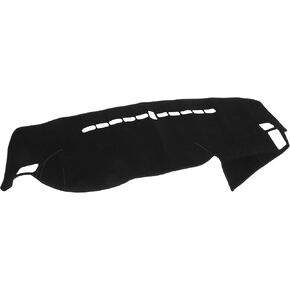 Dash Cover - Car Center Console Non-Slip Dash Board Mat - for Kia K7 2010-2016 - Polyester Black - 1Pc