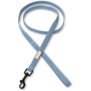 FuzzYard Life Dog Lead | Size S | Stylish Premium Cotton Design in French Blue Perfect for Everyday Walking and Training