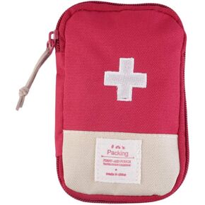 Mini for Emergencies at Home Outdoors Car Camping Workplace Hiking Survival(Red)