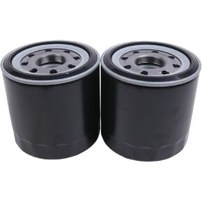 2PCS Oil Filter Element 2-90654-800-0 2906548000 5-87610-117-0 Compatible with Isuzu 98-09 NPR 99-16 NPR-HD 98-16 NQR 05-16 NRR 4BD2 4HE1 4HK1 3.9L 4.8L 5.2L