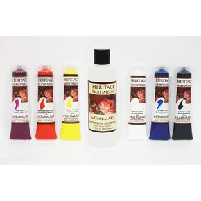 Jansen Art Studio Heritage MultiMedia 6 Color Set with Extender Medium in Saudi Arabia