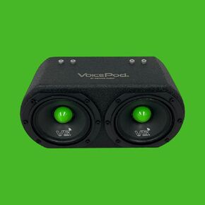 Menace AUDIO VOICEPOD ثنائي النطاق متوسط ​​المدى مقاس 4 بوصات - أخضر in Kuwait