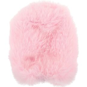 Vaguelly Microphone Cover Furry Windscreen Muffs Mic Windshield Compatible with Mk4 Mk8 Microphone Protective Cap Windscreen Cover Windjammer Deadcat for Home Ktv Pink