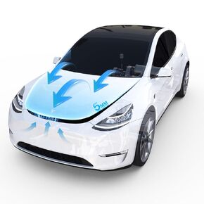 Power Frunk Soft Closing Lock for Power Frunk Soft Closing System Tesla Model Y with Electric Auto Suction Function Makes Your Front Trunk More Convenient and Safe 2020-2024