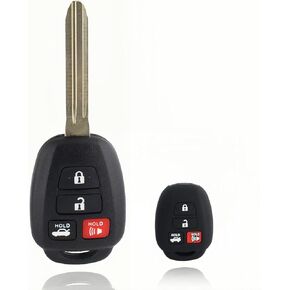 Key Fob Remote Replacement Compatible with Toyota Camry 2012 2013 2014 HYQ12BDM G Chip Keyless Entry Remote Control Car Key G Chip HYQ12BDM (1pcs)