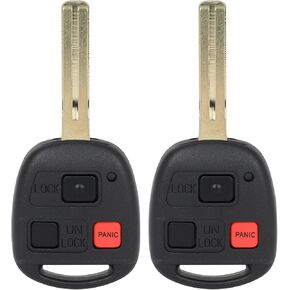 SCITOO 2X Remotes Key Fob 2003-2008 for Lexus GX470 2002-2006 for Lexus LX470 314Mhz HYQ1512V