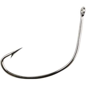 Mustad Croaker Hook, Wide Gap, Hollow Point - Duratin 1/0