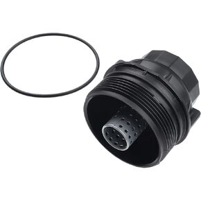A-Premium Oil Filter Housing Cap Assembly Compatible with Toyota Camry, RAV4, Tacoma, Highlander, Sienna, Avalon, Venza & Lexus RX450h, ES350, IS250, NX200t, GS450h, RC350 & Scion tC, 15620-36010