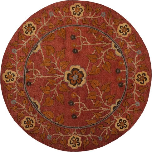 SAFAVIEH Heritage Collection 3' x 5' Red / Multi HG407A Handmade Traditional Oriental Premium Wool Area Rug in Saudi Arabia