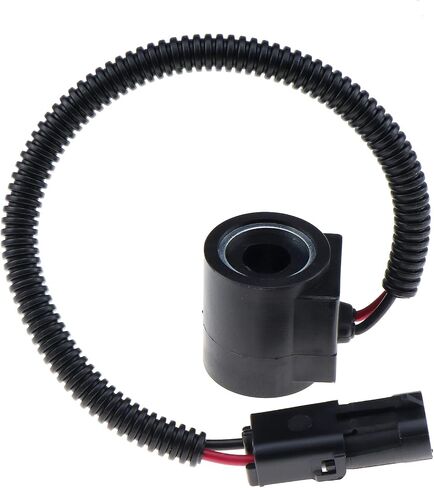 ZTUOAUMA 1/2'' Solenoid Valve Coil 6309737 6309412 for HydraForce Valve Stem 08 98 88 80 Series Weatherpack Connector with Diode 12V DC in Saudi Arabia
