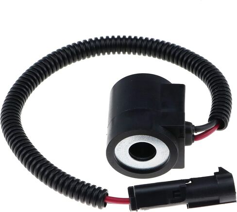 ZTUOAUMA 1/2'' Solenoid Valve Coil 6309737 6309412 for HydraForce Valve Stem 08 98 88 80 Series Weatherpack Connector with Diode 12V DC in Saudi Arabia